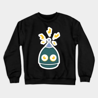 Robot Mascot Sticker vector logo design. Futurist technology vector design. Cartoon sticker vector illustration. Crewneck Sweatshirt